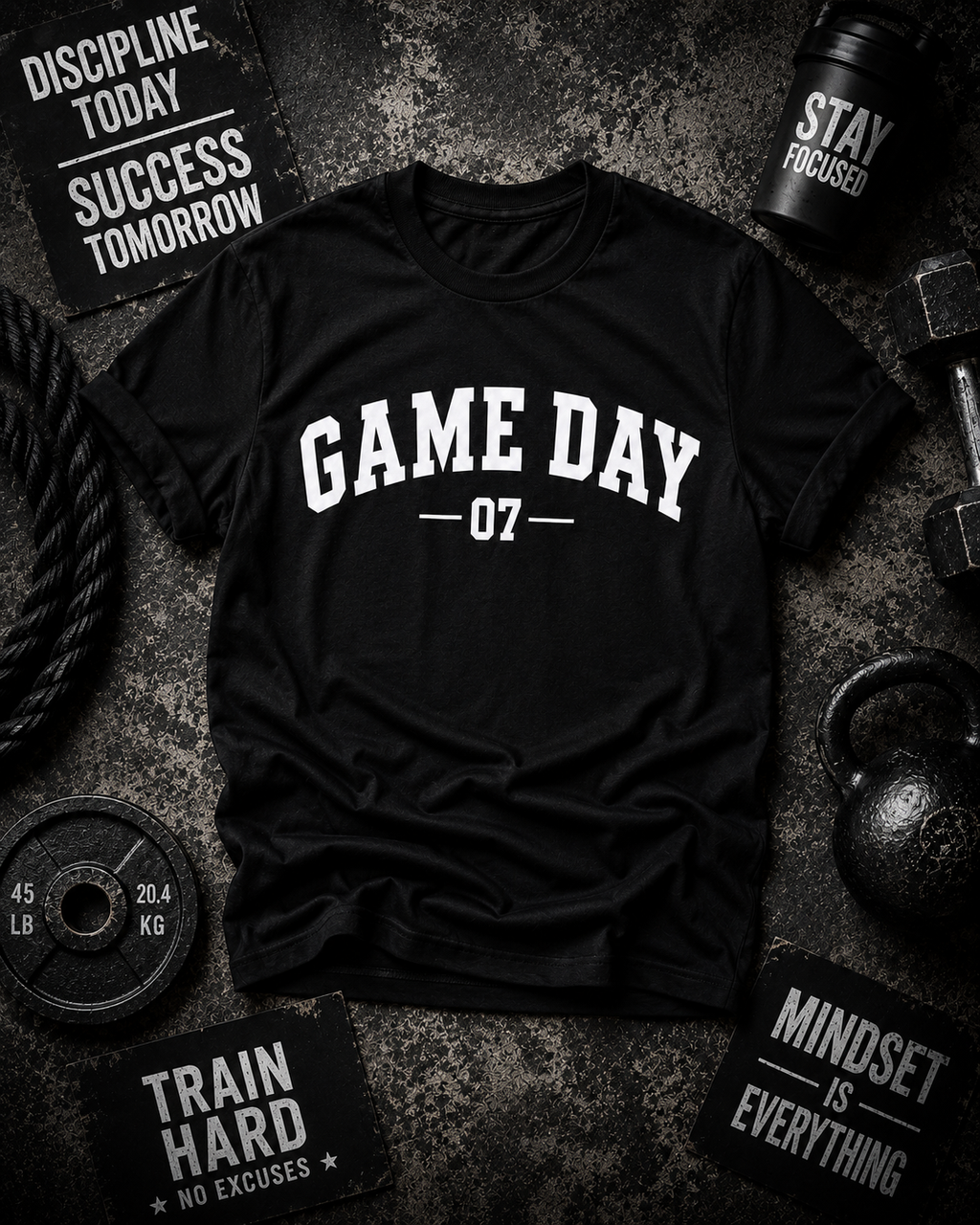 Game Day 07 Sports Vinyl T-Shirt