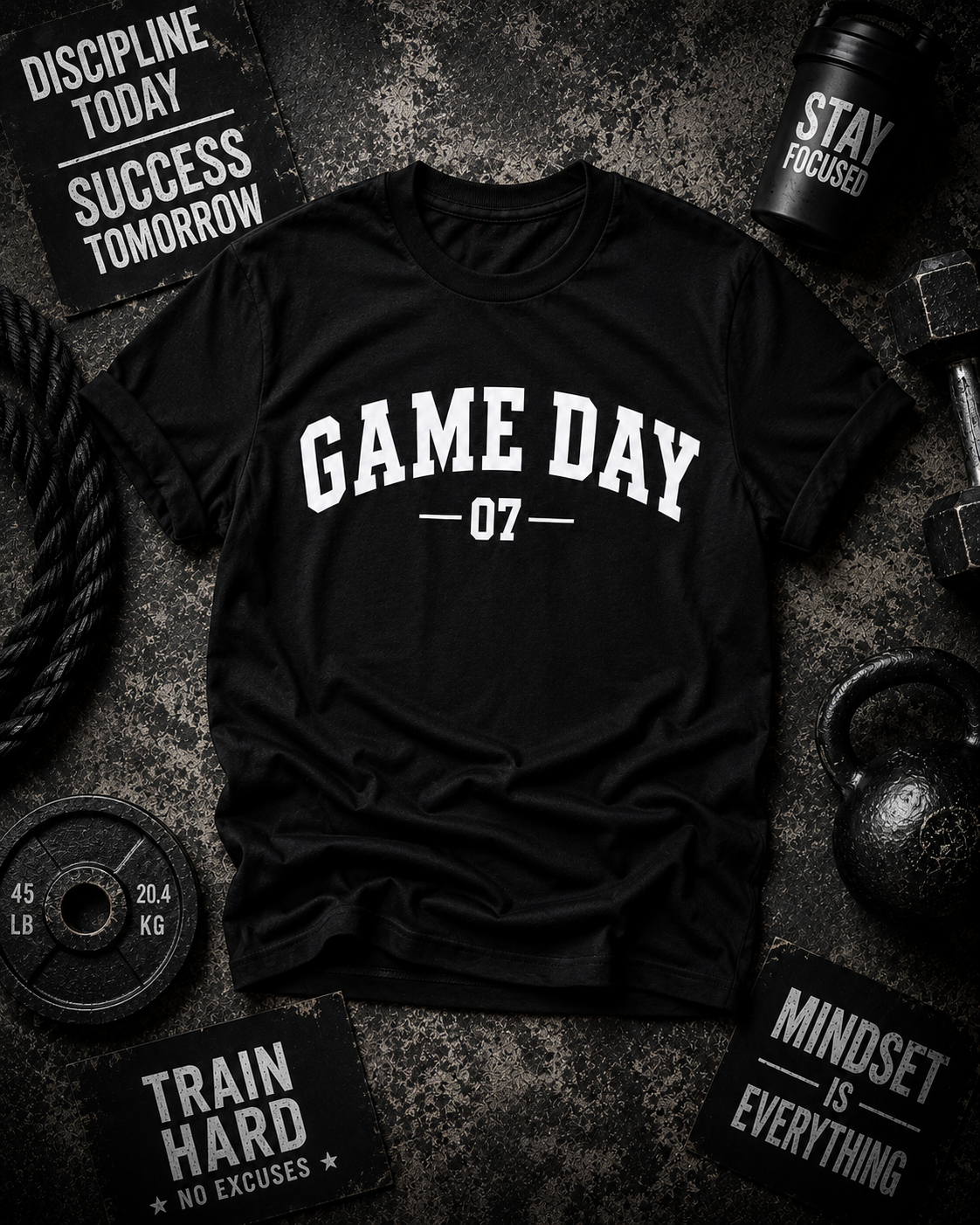 Game Day 07 Sports Vinyl T-Shirt