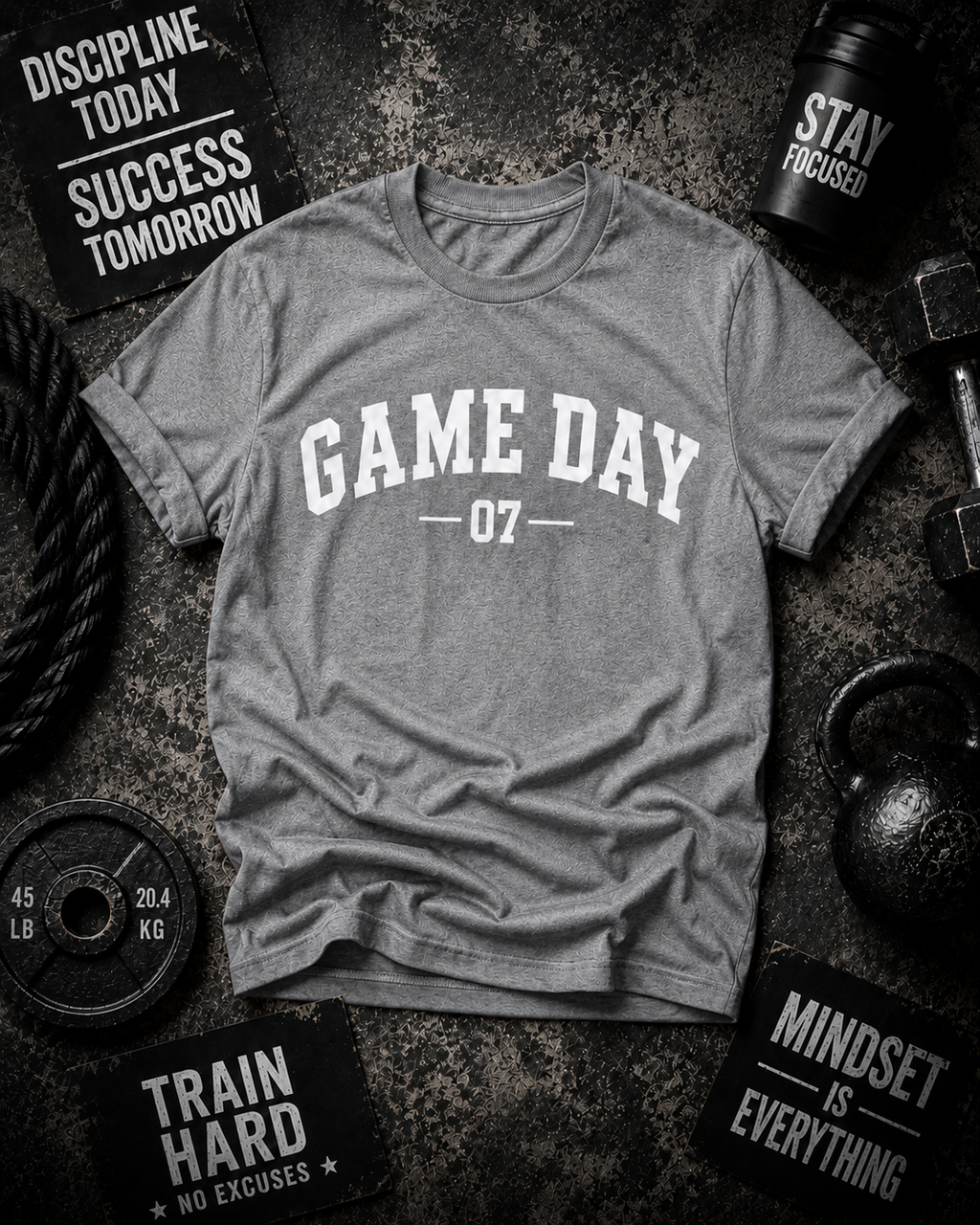 Game Day 07 Sports Vinyl T-Shirt