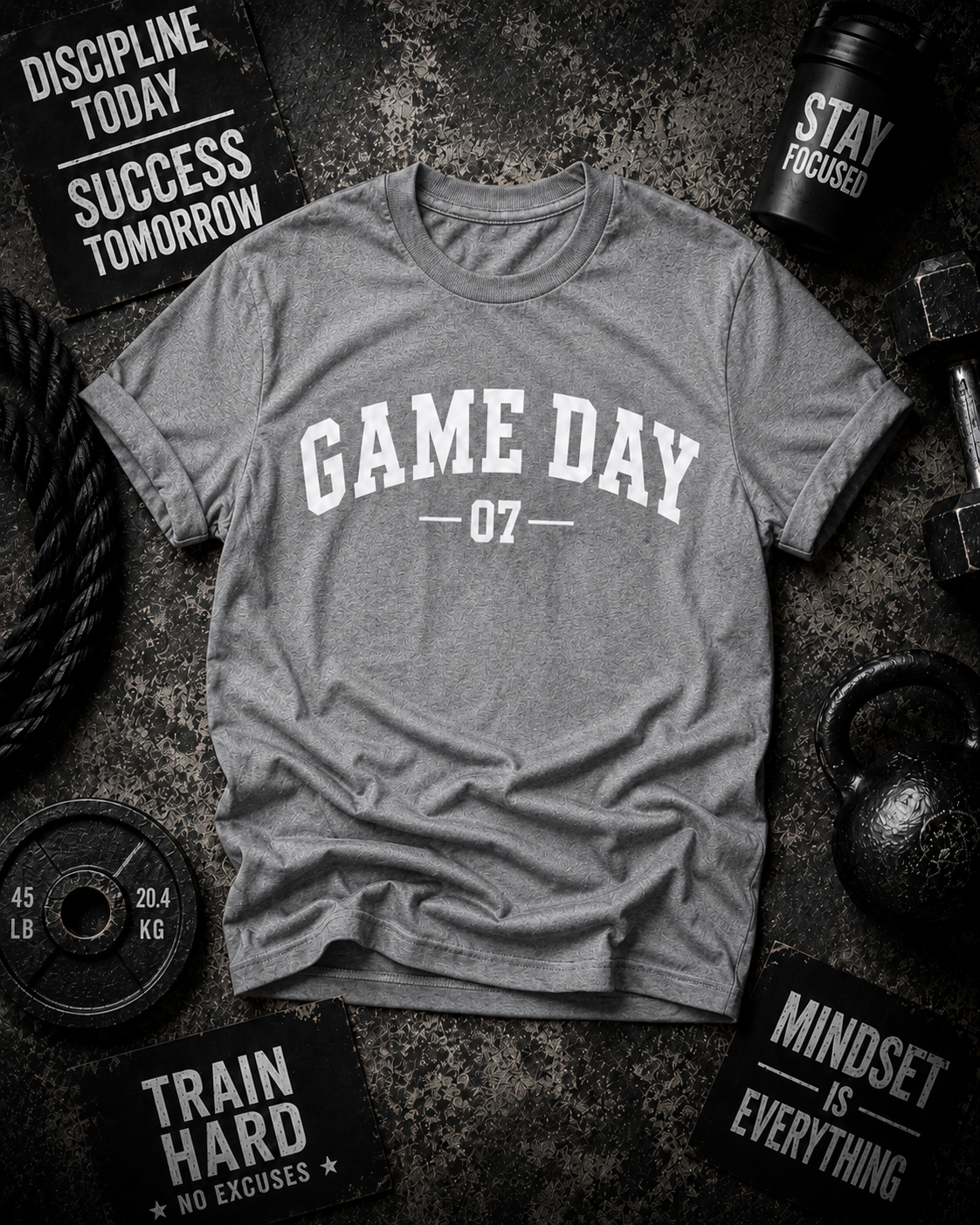 Game Day 07 Sports Vinyl T-Shirt
