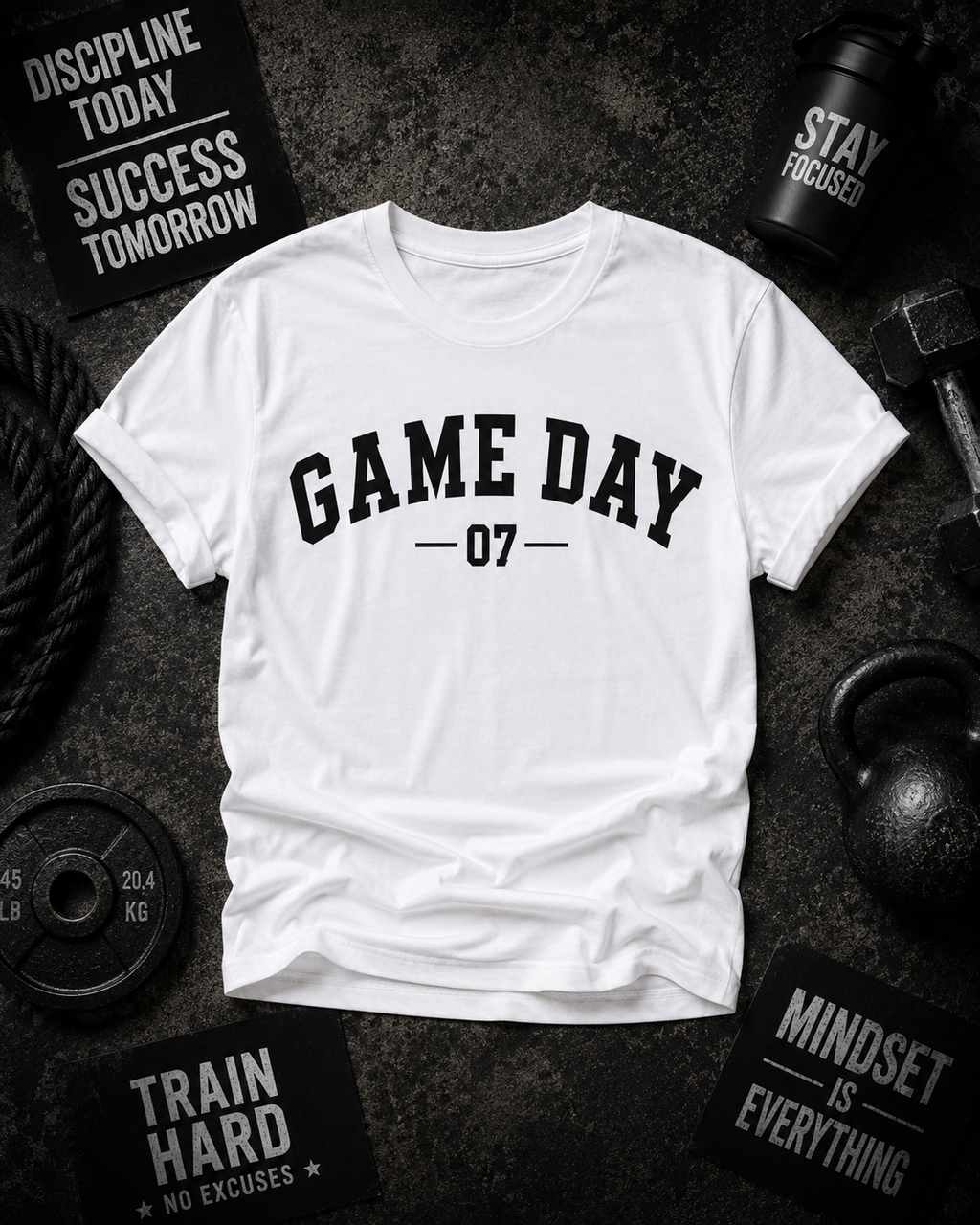 Game Day 07 Sports Vinyl T-Shirt
