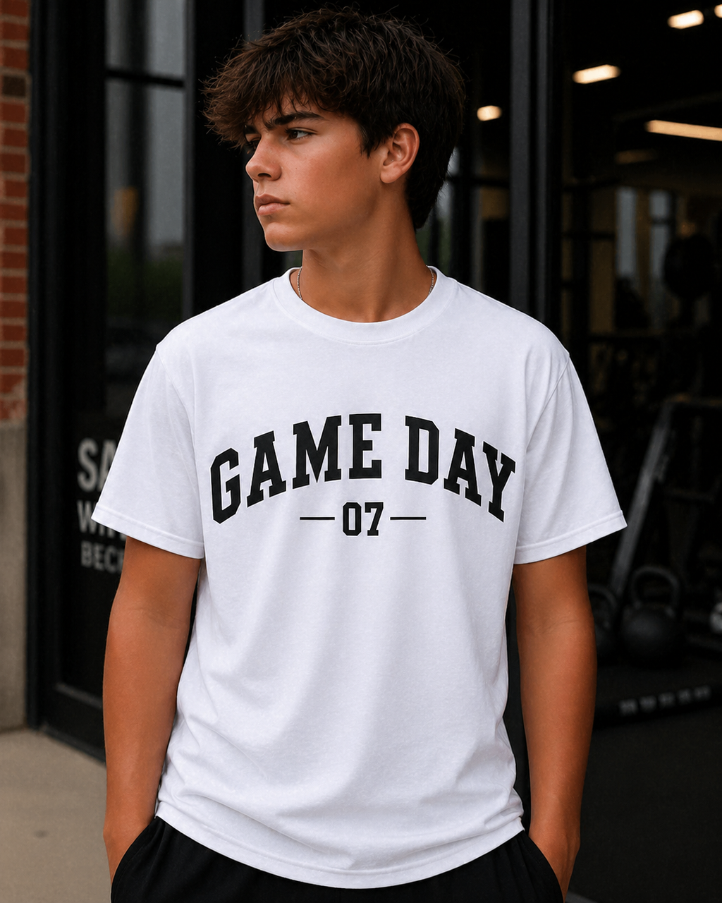 Game Day 07 Sports Vinyl T-Shirt